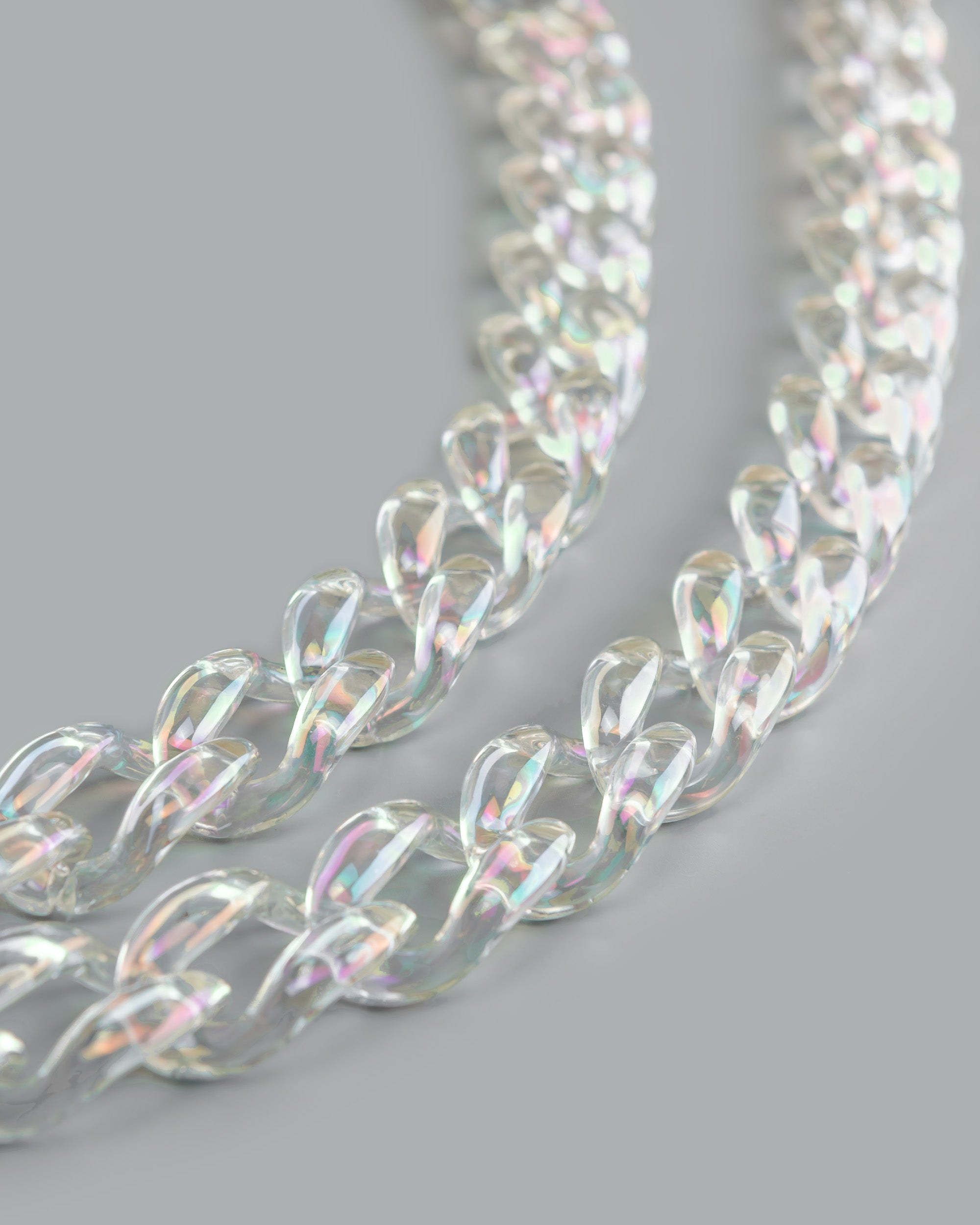 Tara Laser Transparent Acrylic Chain